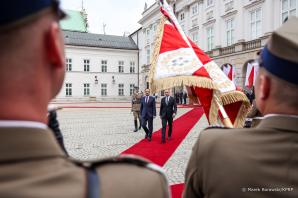 [VIDEO] Prezydent Cypru z wizytą w Polsce