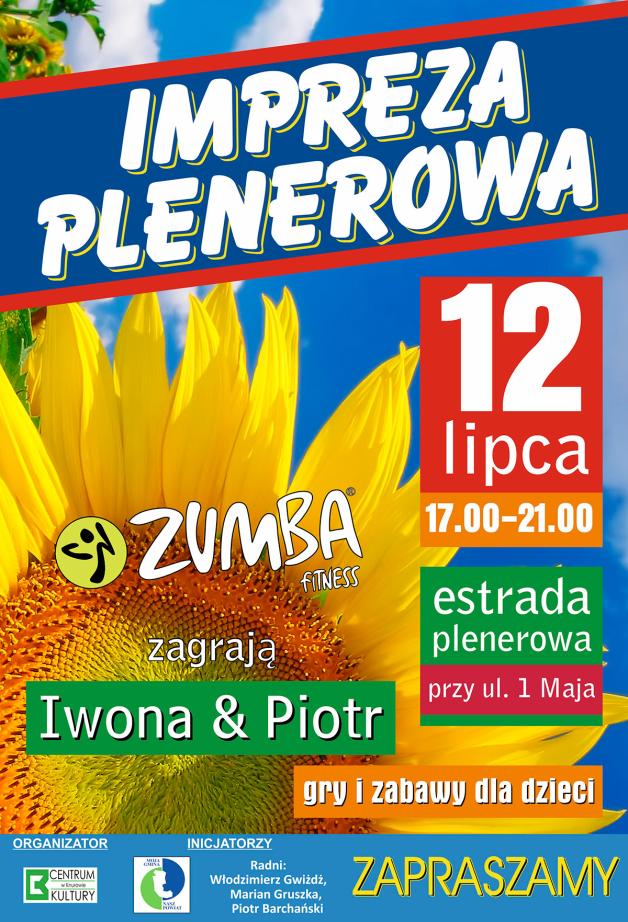 Impreza na estradzie plenerowej w Knurowie