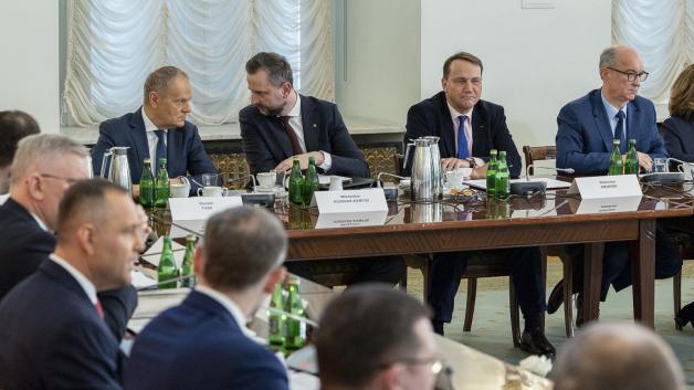 [VIDEO] Posiedzenie RBN zwołane przez  Prezydenta RP Karola Nawrockiego